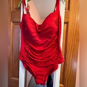 Women’s red 2x swimsuit